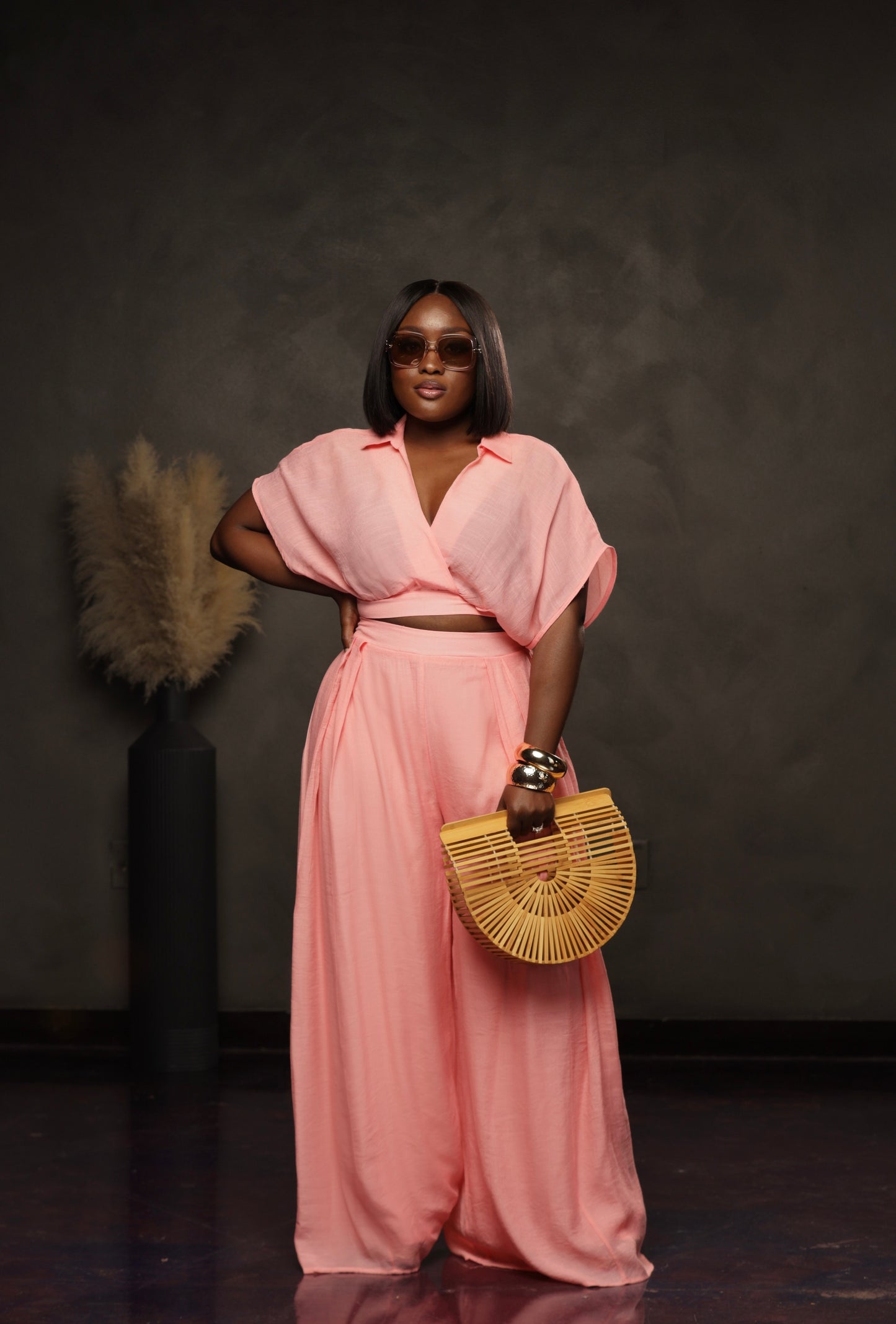 Paloma Linen Set - Lavender