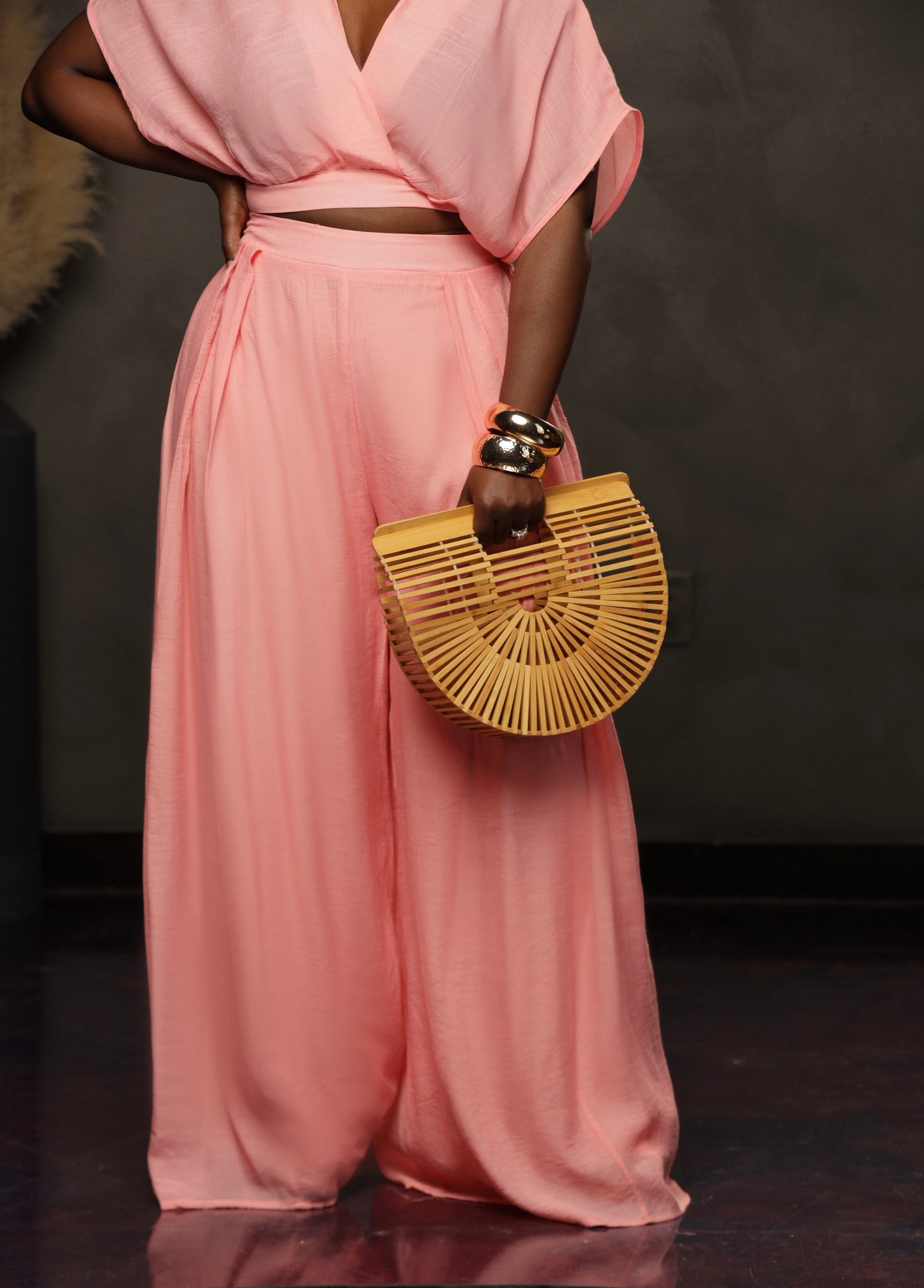 Paloma Linen Set - Lavender